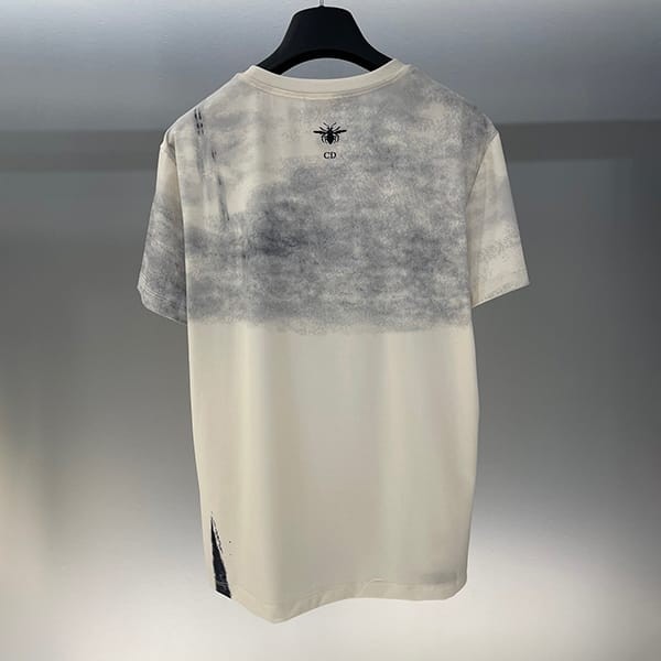 送料無料ディオール n級品 コットン リネン ジャージ Tシャツ dea02664